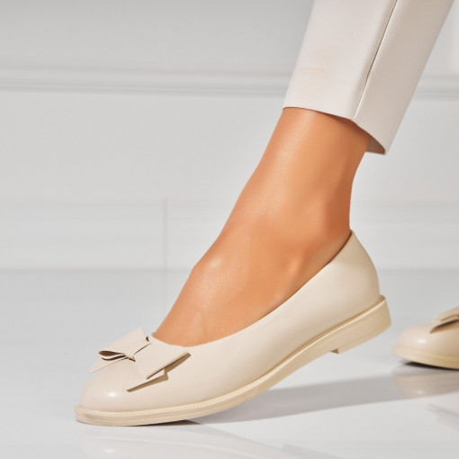 Balerini dama Piele Ecologica Bej Rydia - Img 2