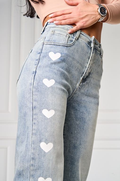 Blugi dama Regular Fit Albastri Keliah - Img 3