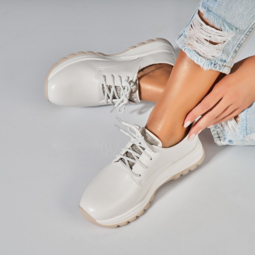 Pantofi dama casual Albi din Piele Ecologica Elisa - Img 2