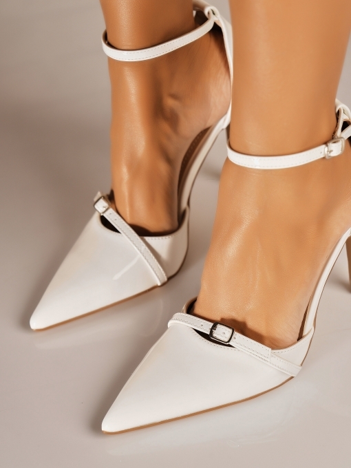 Pantofi dama eleganti Albi din Piele Ecologica Lacuita Avny - Img 3