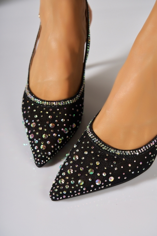 Pantofi dama eleganti Negri din Glitter Merie - Img 4