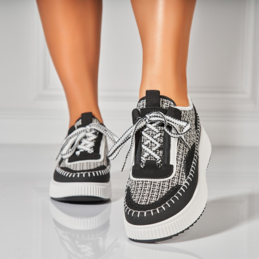 Adidasi Dama Negri din Textil Elden - Img 3