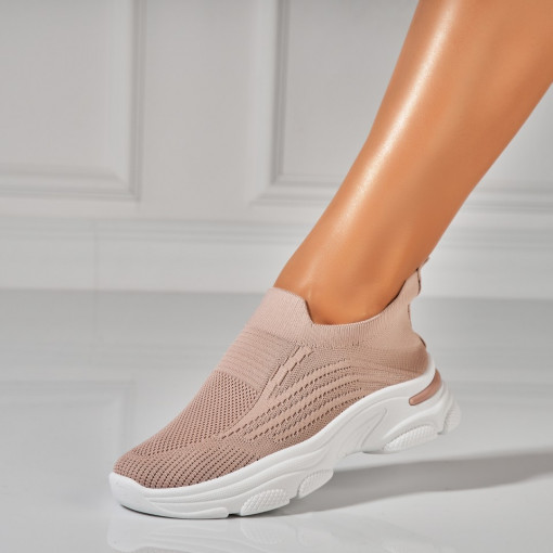 Adidasi Dama Roz din Textil Dawna - Img 2