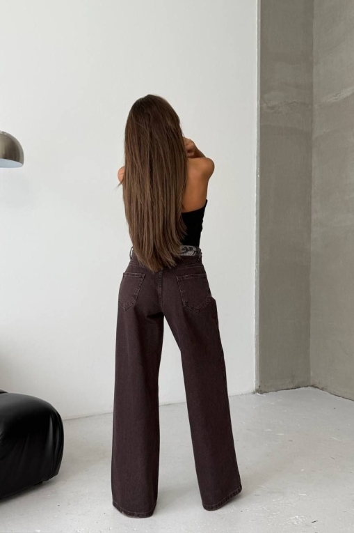 Blugi Damă Oversize Maro Beatris - Img 3