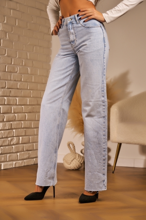 Blugi Regular Fit Albastri Nayhe - Img 3