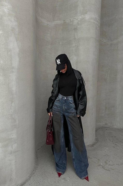 Blugi Regular Fit Bleumarin Karunya - Img 4