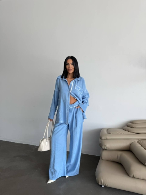 Compleuri Dama Albastru Ariana - Img 2