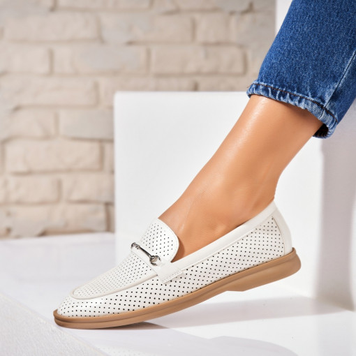 Pantofi dama casual Albi din Piele Ecologica Smera - Img 2