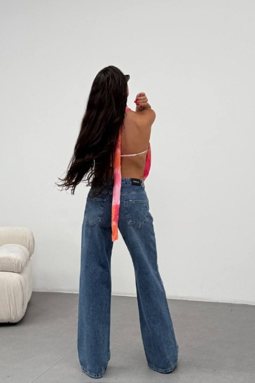 Blugi Regular Fit Albastri Weslyn - Img 3