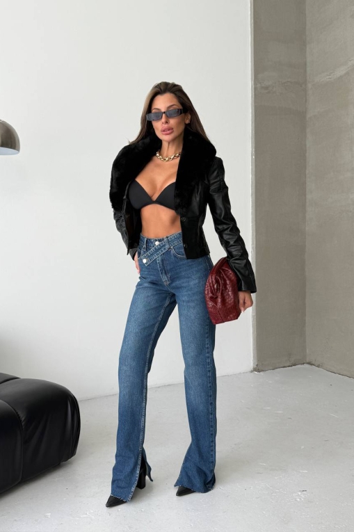 Blugi Regular Fit Bleumarin Morva - Img 5