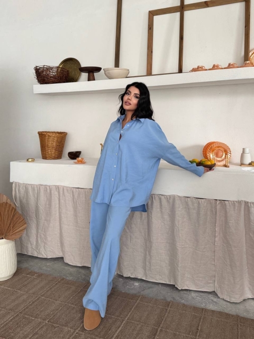 Compleuri Dama Albastru Camila - Img 7