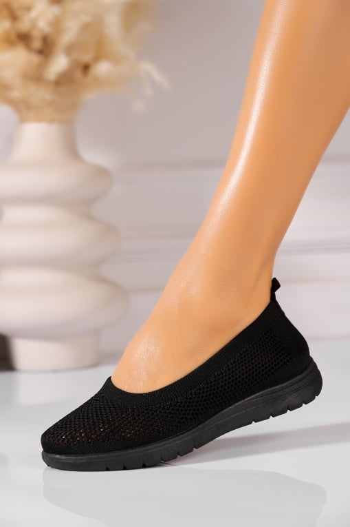Pantofi dama casual Negri din Textil Darya - Img 3