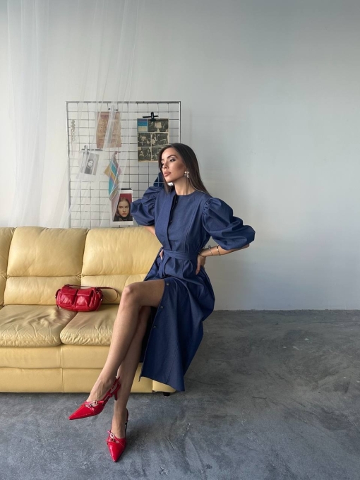 Rochii Dama Bleumarin Roxane - Img 2