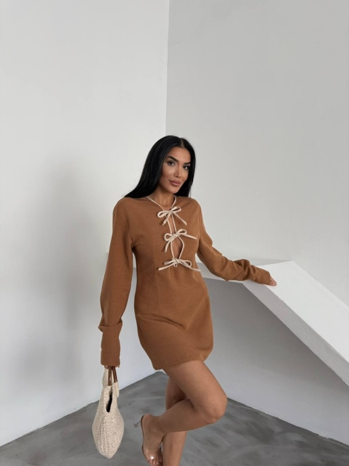 Rochii Dama Kaki Lillian - Img 4