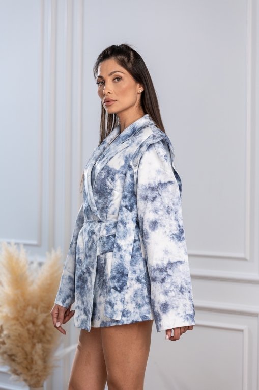 Sacouri Dama Albastru Ainara - Img 3