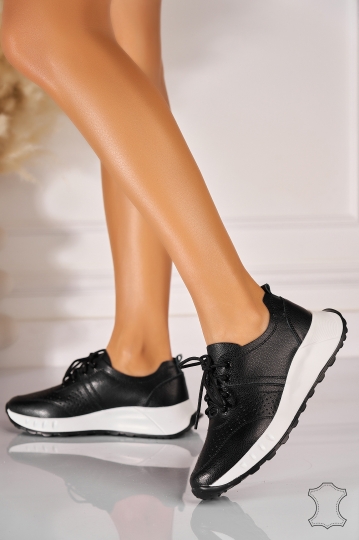 Adidasi Piele Naturala Negri Katana