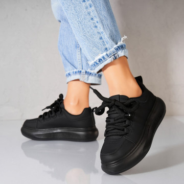 Adidași damă Piele Ecologica Negru Ineza