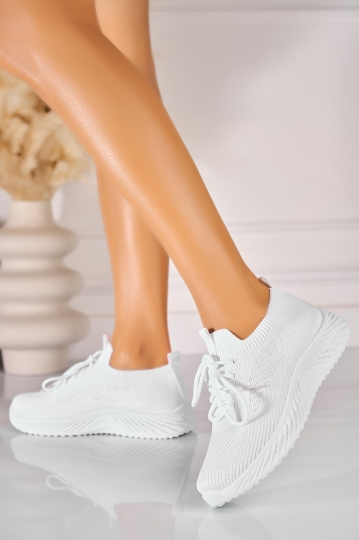 Adidași de damă Textil Alb Serene