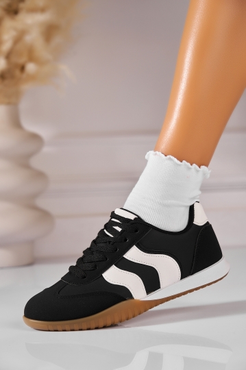 Adidași de damă Piele Ecologica Negru Samyra