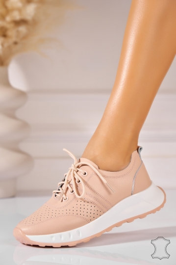 Adidasi Piele Naturala Nude Katana