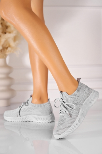 Adidași de damă Textil Gri Serene