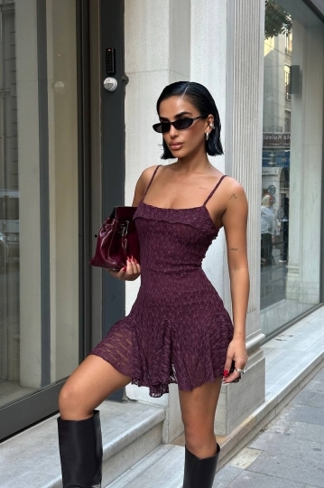 Rochii Dama Bordo Waniye