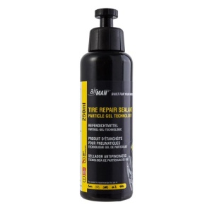 Kit reparatie roata motocicleta-bicicleta-scuter cu Compresor cu solutie etans.250ml,EasyRider - Img 3
