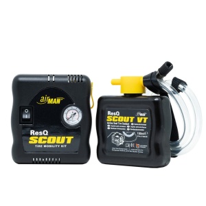 Kit compresor reparatie pana roata motocicleta ResQ SCOUT VT