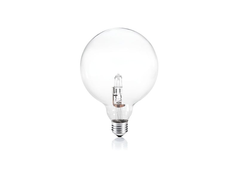 Bec Halogen Ideal Lux Alo Globo Mare E27, 42W, 530Lm, Lumină Caldă, Diametru 125 mm