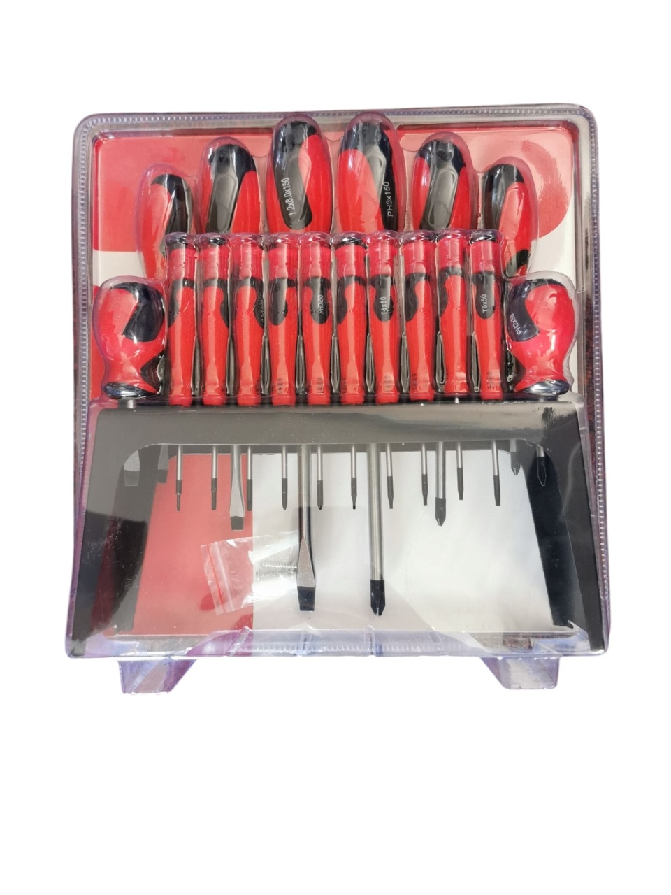 Set Profesional 18 Surubelnite cu Suport de Perete – SL, PH, Torx, Varfuri Fine