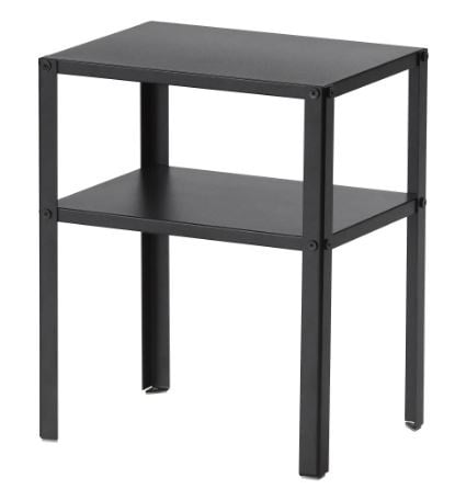 IKEA Noptieră KNARREVIK, 37x28 cm, Negru – Design Compact și Modern - 1 | YEO