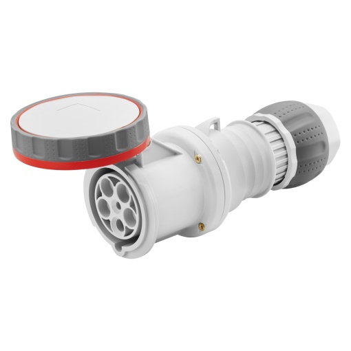 Priză Industrială Mobilă 3P+E, 63A, IP66/IP67/IP68/IP69, 380-415V, 6H – Performanță și Durabilitate pentru Medii Solicitante