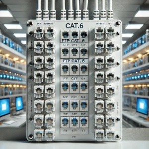 Keystone Adaptor FTP Cat.6 Snap-In Nexans - Img 2