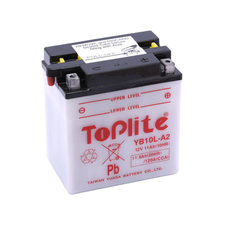 TOPLITE YUASA - Acumulator cu intretinere YB10L-A2