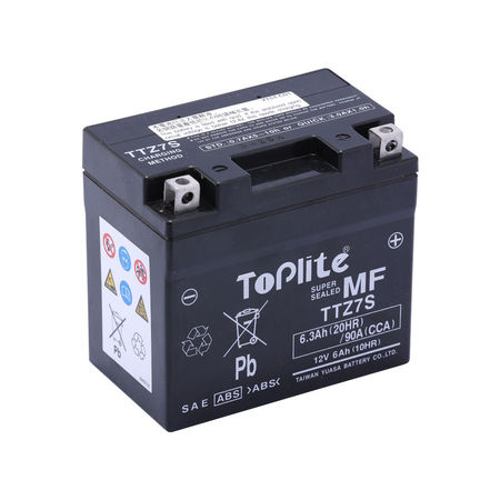 TOPLITE YUASA - Acumulator fara intretinere TTZ7S / YTZ7S / YT6B-3 / WP6B-3