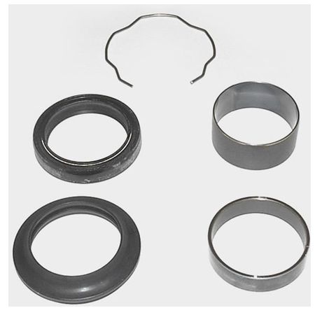 TOURMAX - Kit reparatie simeringuri furca FRK-907R (1 jamba) (2 simeringuri: 43x55x9,5 si 43x55,5x59,5x13; 2 bucse: FI_43,5 X 20 si FI_47,0 X 11,8)