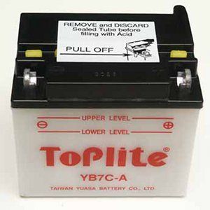 TOPLITE YUASA - Acumulator cu intretinere YB7C-A / GM7CZ-3D