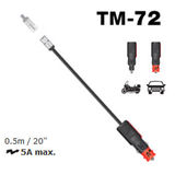 TECMATE - ADAPTOR OPTIMATE 3,4/ACCUMATE > BRICHETA L=0.5M TM-72