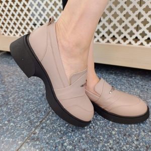 Pantofi dama din piele naturala 3076 vizon