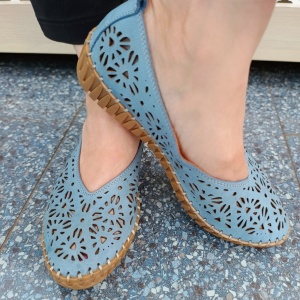 Pantofi de vara 355 albastru - Img 6
