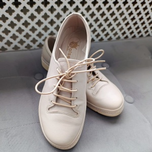 Pantofi dama din piele naturala 911821 vizon - Img 2