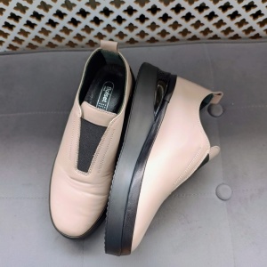 Pantofi dama din piele naturala 5097 vizon - Img 2