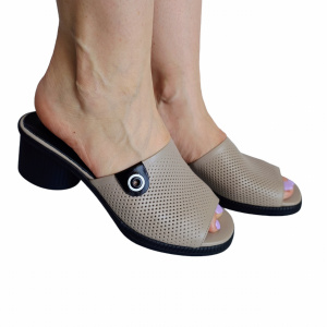 SANDALE CONFORT DIN PIELE NATURALA COD 333 VIZON