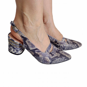 SANDALE CONFORT DIN PIELE NATURALA COD 875 MULTICOLOR 1