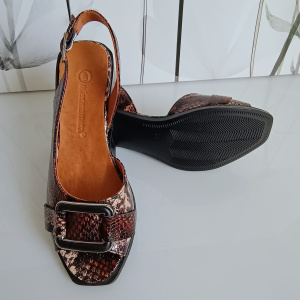 SANDALE DAMA DIN PIELE NATURALA 125 MULTICOLOR 8 - Img 4