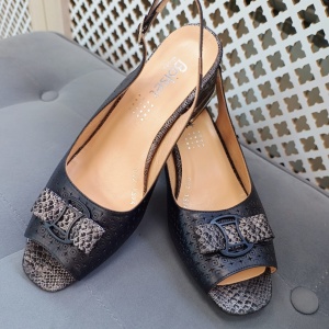 Pantofi dama din piele naturala 1594 negru - Img 2