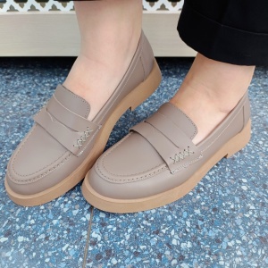 Pantofi dama din piele naturala 7001 vizon