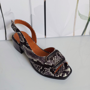 SANDALE DAMA DIN PIELE NATURALA 125 MULTICOLOR 9 - Img 2