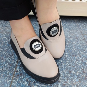 Pantofi dama din piele naturala 546 vizon