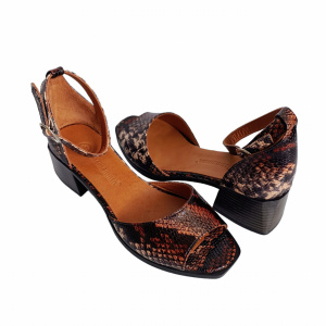 SANDALE DAMA DIN PIELE NATURALA 100 MULTICOLOR 8